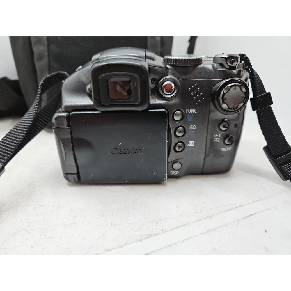Canon PowerShot S3IS PC1192 Black Digital Camera 6.0 Mega Pixels FOR PARTS